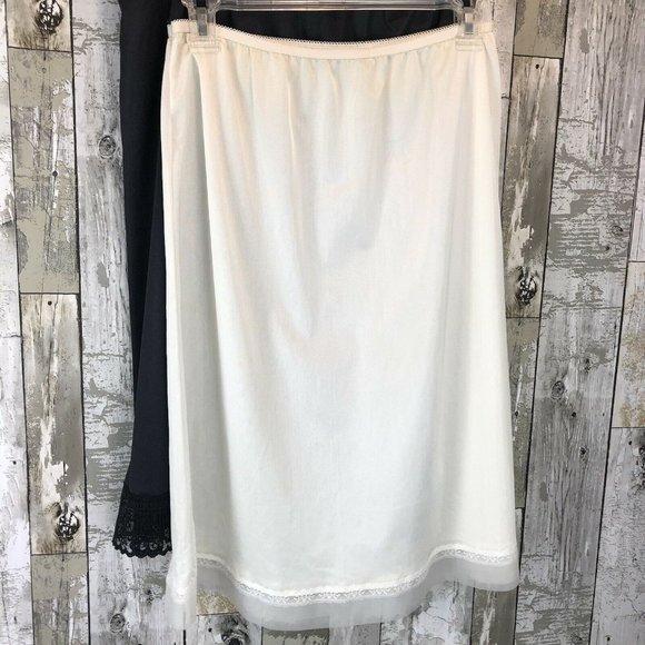 womens slips large black and white set of two - Picture 4 of 10